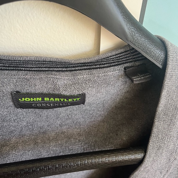 John Bartlet Grey Cardigan - Picture 2 of 2